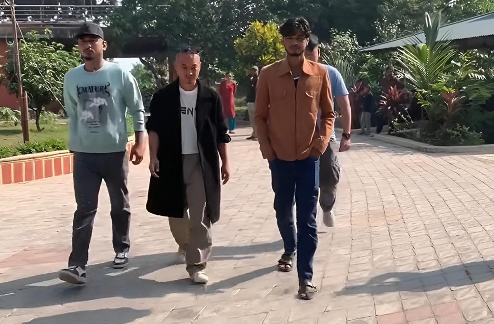 किसान श्रेष्ठको घर पुगे सुदन, स्थानीय युवाको सुरक्षाका लागि अनुरोध